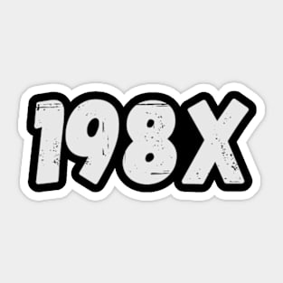 198X - Cool Sticker